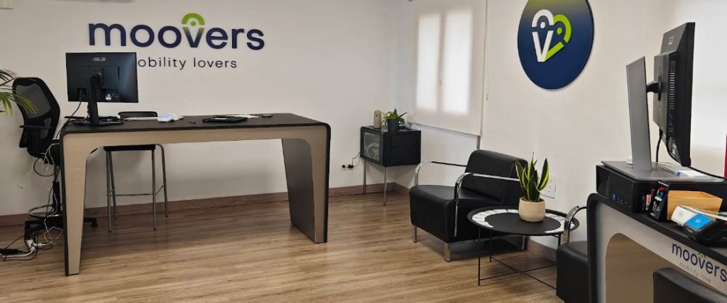 Oficina de Moovers: cómodas, funcionales y sin líos